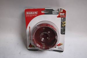 lot A-149 image: Diablo 4-inch Carbide Teeth Hole Saw with 2-38 Inch Cutting Depth