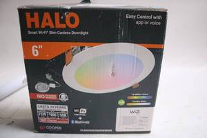 lot A-163 image: HALO 6 Smart Wi-Fi Slim Canless Downlight