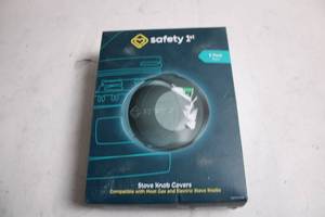 lot 188 image: Safety 1st 5-Pack Stove Knob Covers in Black