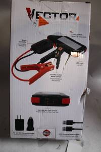 lot 209 image: Vector Jump Starter with Smart Controller and USB Ports