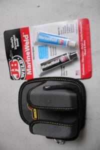 lot 231 image: J-B MarineWeld Epoxy with Tool Pouch Set