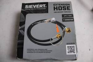lot 252 image: Sievert Extension Hose for Torches, 5ft 1 Connection