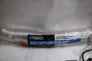 lot 271 image: Everbilt Heavy Duty Semi-Rigid Duct 4 Inch x 8 Feet