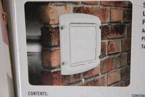 lot 276 image: Louvred Vent Cap with Aluminum Pipe