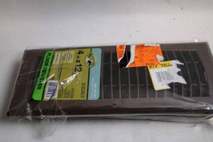 lot 281 image: Hampton Bay 4 in. x 12 in. Mahogany Duct Floor Register