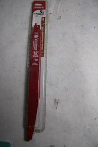 lot A-306 image: 5-Pack 12-Inch Diablo Bi-Metal Reciprocating Saw Blades for Wood and Nail Embedded Wood
