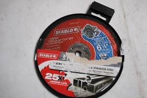 lot 313 image: Diablo 6.5 Inch Metal Circular Saw Blade