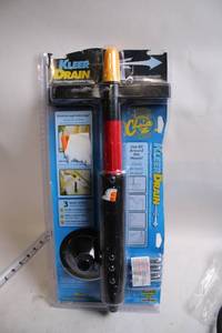 lot 326 image: Kleer Drain Clog Remover in Original Packaging