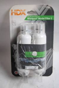 lot 332 image: Factory-Sealed HDX Whirlpool Model Filter 1 Replacement Water Filter