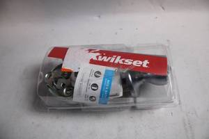 lot 340 image: Kwikset Bed & Bath Door Knob Set Unopened
