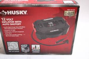lot 364 image: Husky 12 Volt Inflator with Auto Shutoff