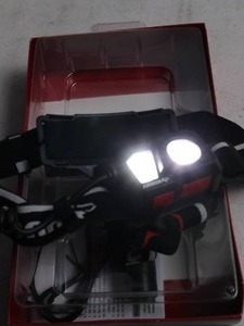 lot 376 image: High-Lumen LED Headlamp with Adjustable Strap