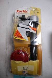 lot 380 image: Korky Universal Toilet Fill Valve and Flapper Kit