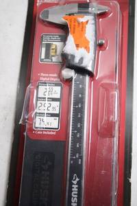 lot A-478 image: Husky 6 Inch Digital Caliper in Original Packaging