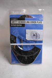 lot 487 image: Everbilt Smitty Remodeling Cover Plate in Chrome