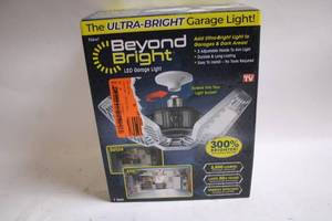 lot 445 image: Beyond Bright LED Garage Light with Adjustable Heads