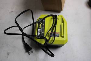 lot 460 image: Ryobi 40V Lithium-Ion Battery Charger