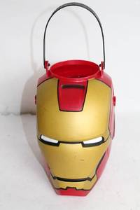 lot 15 image: Iron Man Helmet-Shaped Candy Bucket