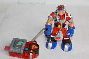 lot 39 image: Fisher-Price Rescue Heroes Jack Hammer Action Figure with Equipment