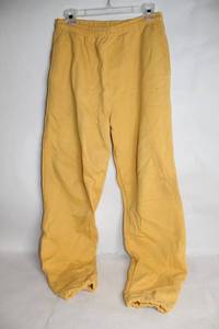 lot 78 image: Womens Yellow Lands End Sweatpants Size Medium