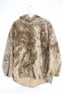 lot 81 image: Faux Fur Coat with Hood