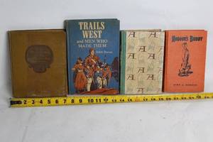 lot 158 image: Collection of 4 Vintage Childrens Books
