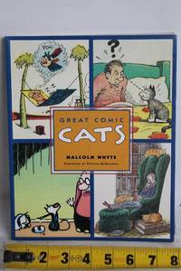lot 160 image: Great Comic Cats by Malcolm Whyte Hardcover Book
