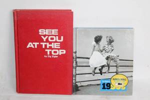lot 169 image: Lot of 2 Books See You at the Top and Barnes & Noble 1950s Retrospective