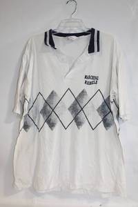 lot 236 image: 2XL Marching Rebels Polo Shirt with Argyle Design