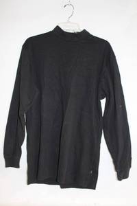 lot 237 image: Black Dri-Fit Long Sleeve Shirt Mens Medium