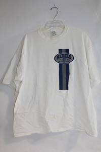 lot 239 image: Russell Athletics Rebels 2XL White Cotton T-Shirt