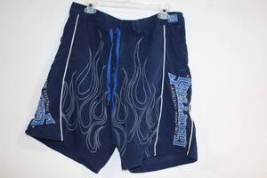 lot 249 image: Orange County Choppers Blue Board Shorts Size 38