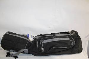 lot 254 image: Large Wheeled Sports Equipment Bag with Multiple Compartments