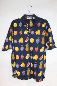 lot 257 image: Barry Bricken Medium Fruit Pattern Mens Shirt