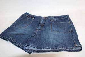 lot 269 image: Vintage Denim Jean Shorts with Stretch