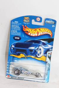 lot 329 image: Mattel Hot Wheels 35th Anniversary Blue Die-cast Car in Original Packaging
