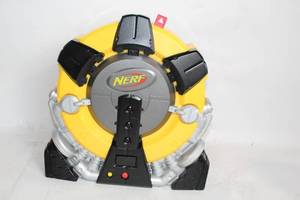 lot 332 image: NERF Yellow and Black Circular Target Blaster