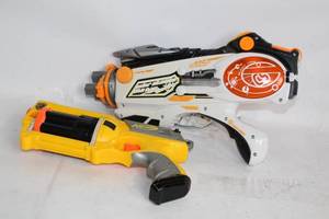 lot 339 image: Pair of NERF Blasters N-Strike and Vortex Series