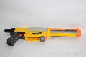 lot 342 image: NERF N-Strike Recon CS-6 Blaster in Yellow and Gray