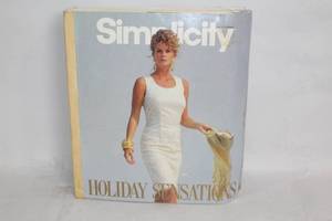 lot 353 image: Vintage Simplicity Holiday Sensations Sewing Pattern Catalog