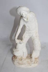 lot 412 image: Vintage 1950s Western Cowboy Ceramic Figurine