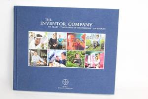 lot 468 image: The Inventor Company 150 Years of Innovations Hardcover Book