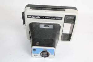 lot 490 image: Vintage Kodak The Handle Instant Camera