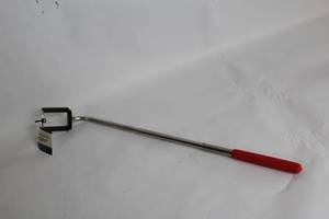 lot 496 image: Extendable Selfie Stick with Phone Holder and Red Grip