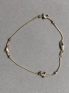 lot 8Z image: Sterling Silver 925 Dolphin Design Bracelet 7.5