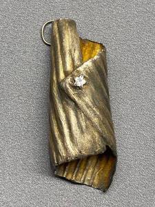 lot 22Z image: Artistic Sterling Silver 925 Pendant with Gem Accent