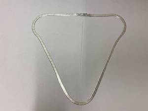 lot 49Z image: Sterling Silver 925 Greek Key Pattern Necklace