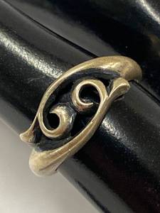 lot 87Z image: Kabana Sterling Silver 925 Swirl Ring Size 5.75