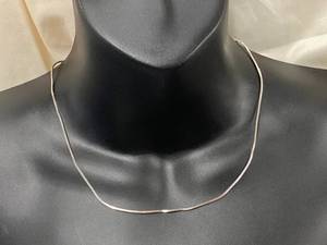 lot 110Z image: Sterling Silver 925 Snake Chain Necklace