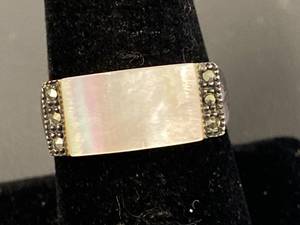 lot 117Z image: Sterling Silver 925 Marcasite Ring